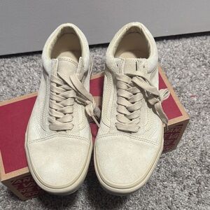Vans Old Skool Mono Suede Tan Sneakers